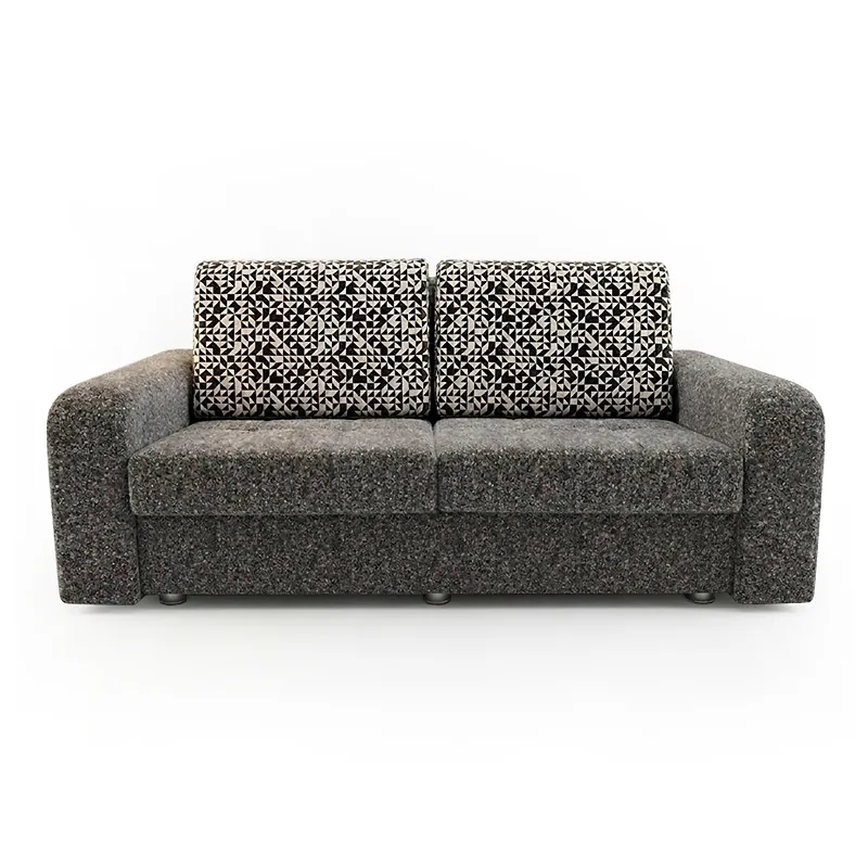 مبل تختخواب شو MT10 سایز 160 پریسان مدرن — رنگ طوسی، پارچه تاروپودی
